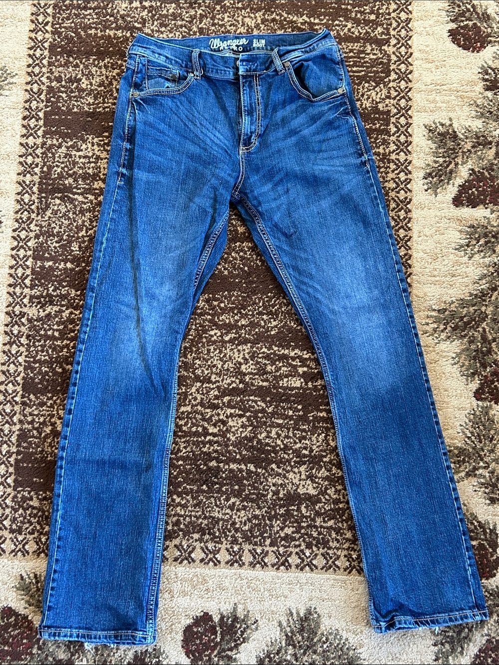 Wrangler retro, slim boot men’s Jeans